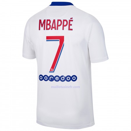 Maillot de Foot Paris Saint-Germain Kylian Mbappé 7 Extérieur 2020-21